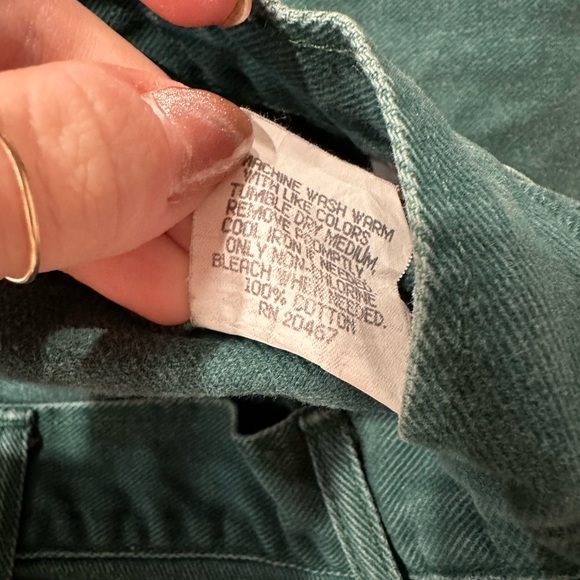 Chic green straight leg jeans - Picture 5 of 7